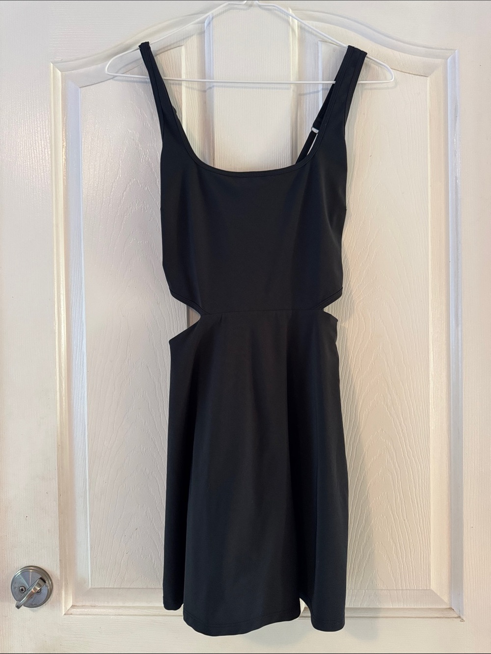 Abercrombie & Fitch Black Cutout Athletic Mini Dress Size Small